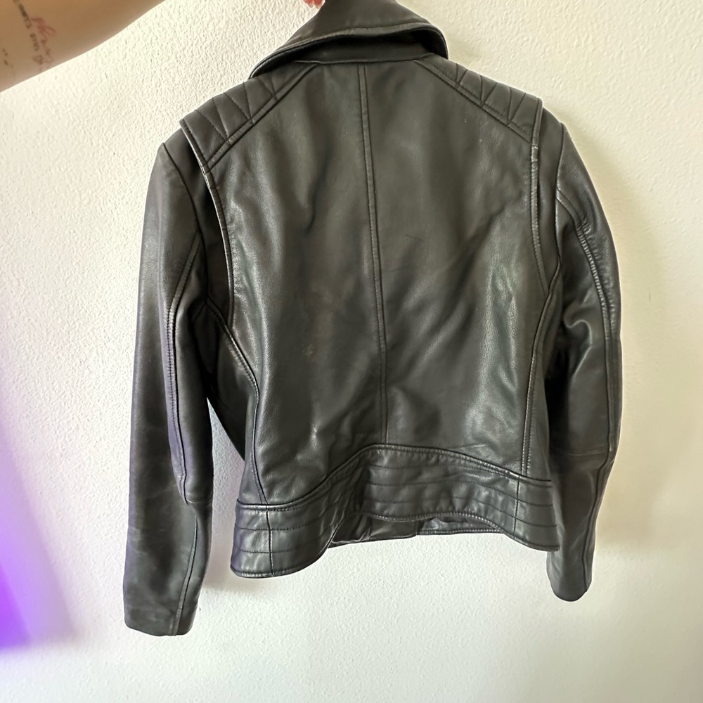 Leather jacket